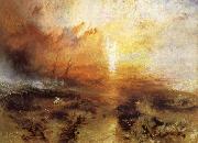 Joseph Mallord William Turner The slave ship oil painting on canvas